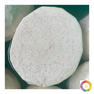 Taro root iqf แช่แข็งจากเวียดนาม-เนื้อสีขาวธรรมชาติมีริ้วสีม่วงเหมาะสำหรับแกงกะหรี่และซุป - Product Image 5