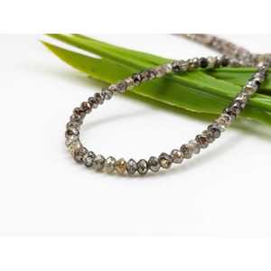Perles de diamant facettées multicolores 100% naturelles de qualité AAA+, 3,1 à 4,5 mm, rondelles, diamants étincelants en vrac - Product Image 1