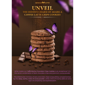 Biscuits au chocolat Caff Mocha (sans gluten) en sachet, 13g x 3 sachets - Product Image 6
