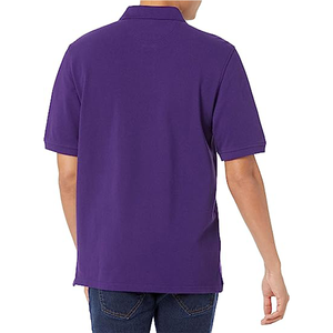 T-shirt unisexe de haute qualité, style décontracté, personnalisable, vente en gros, couleur unie, léger, respirant, en polyester/coton tricoté - Product Image 3
