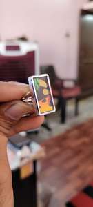 Forma única y textura alas de mariposa naturales piedra 925 anillo de plata esterlina joyería de plata al por mayor joyería de plata anillos Wow - Product Image 5