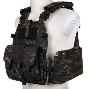 Personalized Label Men's Vests Waistcoats Tactical Vests Jacket Hunting <b>Camping</b> Multi Pocket Vests - Product Image 1