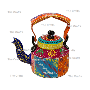 Maravilloso diseño de café, hervidor de agua para servir, hervidor de té multicolor de aluminio hecho a mano para uso doméstico en Hotel - Product Image 5