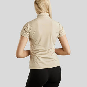 Chemise d'équitation de haute technologie Top de couche de base pour femmes en coupe extensible intelligente Fabrication en vrac de vêtements équestres personnalisés - Product Image 4
