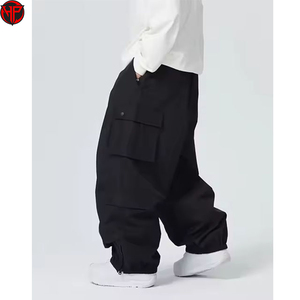 Pantalon de ski pour homme sur mesure OEM, unisexe, coupe-vent, vêtements de neige d'extérieur, sport, pantalon de ski ample coloré populaire - Product Image 4