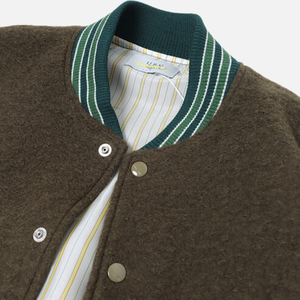 Personnalisable Haute Qualité Plus La Taille Collège Varsity Vestes pour Hommes Hiver Laine Tissu Letterman Bomber Hip Hop Style Stand Your - Product Image 3