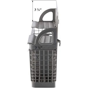 ตะกร้าใส่เครื่องเงินสำหรับเครื่องล้างจาน Whirlpool/Kenmore-WPW10190415 - Product Image 4