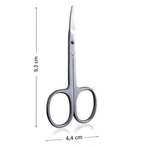 Ciseaux à cuticules de qualité supérieure pour usage domestique et professionnel en salon, 9,3 cm, acier inoxydable. - Product Image 3