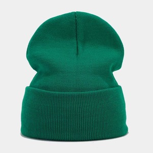 Premium Knit Slouchy Beanie-Sombrero de invierno térmico unisex de color sólido para Arctic Cold, gorra gruesa de calavera para exteriores, ropa de calle - Product Image 3