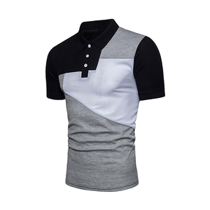 Camiseta de Hombre con Logotipo Personalizado, Color Sólido, Estilo Deportivo Moderno, Tejido de Punto, Transpirable, de Secado Rápido, Material 100% de Primera Calidad - Product Image 3