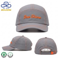 Casquette technique pliable Bae Shiow GRS recyclée - Casquette ultra légère à 5 panneaux pour la course à pied, la randonnée et les activités de plein air