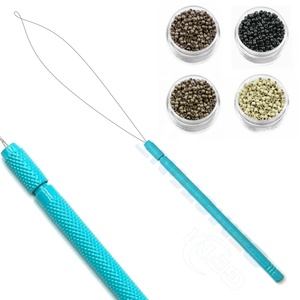 Hair <b>Extension</b> Tool for <b>Micro</b> Beads & Nano Rings Installation – Professional Pulling Loop Needle with Anti-Slip Grip - Product Image 6