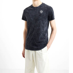 Camiseta de Manga Corta para Hombre, Talla Grande, 100% Algodón, 240 g/m², de Alta Calidad, Estilo Vintage, Transpirable, con Logotipo Personalizado - Product Image 1