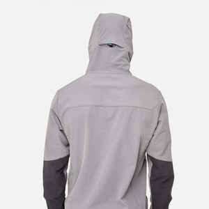 Veste coupe-vent softshell en polyester réfléchissante pour hommes Vestes softshell de randonnée d'extérieur en polyester - Product Image 5