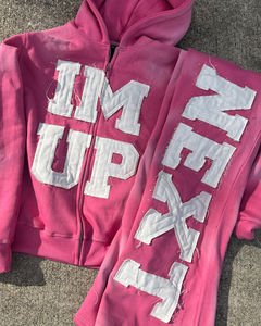 ชุดวอร์มผ้าคอตตอนสำหรับคนท้องผ้าหนาชุดวอร์มผ้าคอตตอนสำหรับ100% หญิงตั้งครรภ์มีซิปสามารถซักได้ทั้งชายและหญิง - Product Image 2