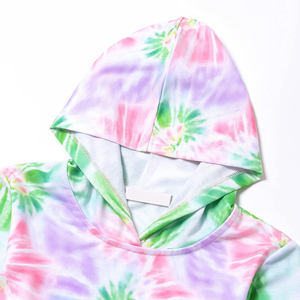 Ensemble de survêtement décontracté imprimé pour femmes en deux pièces pour l'hiver |   Ensemble sportif sweat-shirt et pantalon de jogging avec doublure en polaire - Product Image 2