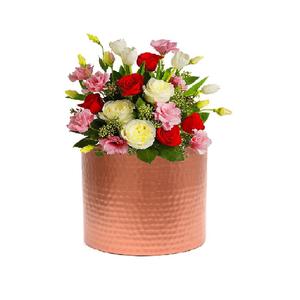 New Arrival Rose Gold Color Best Quality Durable Metal <b>Planters</b> With Customized Color and Size <b>for</b> Home Hotels and Malls - Product Image 4