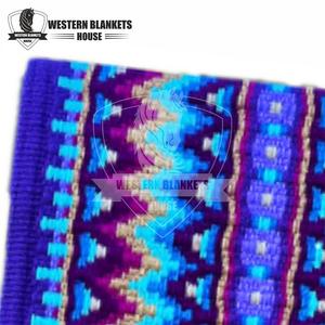 แผ่นอานม้าผ้าฝ้ายหนังมีความหนาแน่นสูงแผ่นอานสำหรับขี่ม้าแบบตะวันตกแผ่นโชว์แบบปรับแต่งได้ - Product Image 4