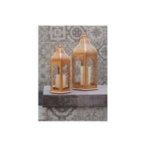 Linterna decorativa de mesa, temático Eid candelabro, lámpara de Ramadán, adornos de estilo marroquí, linterna en precio al por mayor - Product Image 1