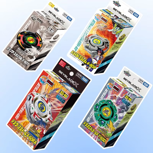 BX-00 Dragoon Storm 4-60RA & Dranzer Spiral 3-80T & Driger Slash 4-80P & Draciel Shield 7-60D X con Set de Empaque, Giroscopio de Combate - Product Image 1