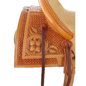 Sillín occidental de caballo de diseño clásico, sillín de carreras a mano con diseño personalizado A un precio asequible - Product Image 4