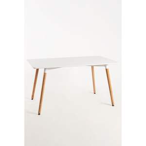 Mesa Rectangular Negra 140x80 cm - Product Image 1