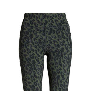 Leggings de fitness taille haute personnalisés pour femmes nouveau design entraînement de gymnastique respirant taille moyenne Style décontracté - Product Image 5