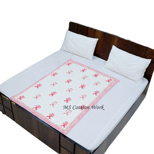 Handmade mini kích thước bé Quilt mềm bông <span class=keywords><strong>Comforter</strong></span> chăn hoa mẫu mới thỏ in kantha mền đảo ngược khâu - Product Image 3