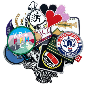 2025 patchs de broderie personnalisés personnalisés avec logo Design Iron-On pour vêtements chapeaux Techniques imprimées graphiques Utilisation de souvenirs - Product Image 2