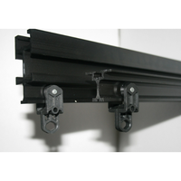 Système de rail pour rideaux de scène Série 6000 en alliage d'aluminium léger et antirouille pour décorations avec services de découpe et de soudure