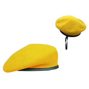 Boina de Algodón 100% de Primera Calidad de Pakistán, Sombrero de Campo de Lana 100% al por Mayor con Parche de Logotipo Personalizado - Product Image 4