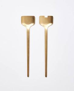 ช้อนไม้และส้อมสลัด,จานเซิร์ฟเวอร์ช้อนทำด้วยมือไม้ที่มีคุณภาพดีที่สุดโดย United Trade World - Product Image 6