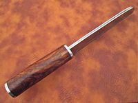 Ensemble de couteaux Santoku de qualité supérieure, écologiques, design moderne, lames en acier inoxydable ultra-affûtées, couteaux ergonomiques en métal