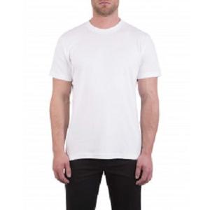 T-shirt uni à col rond épais personnalisé à imprimer T-shirt uni surdimensionné à col rond Logo sérigraphié personnalisé - Product Image 6