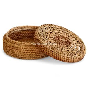 Caja de Almacenamiento de Ratán de Fibra Natural, Proveedor Mayorista de Vietnam para el Mercado de Exportación - Product Image 3