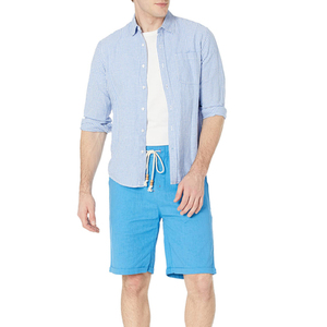 Shorts pour hommes en gros, pas chers, respirants, en tissu spandex/polyester, uni, séchage rapide, ajustement confortable, parfaits pour l'entraînement en plein air - Product Image 5