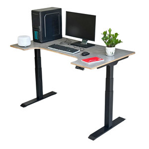 Escritorio de Juegos de Madera con Altura Ajustable 140x80cm GD68063 - Product Image 1