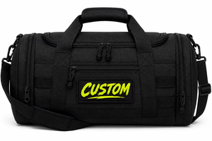 Parche de PVC Personalizado con Nombre y Revestimiento de Velcro |   Parche de Goma Personalizado |   Etiqueta de PVC Suave 3D para Sombreros y Mochilas - Product Image 3