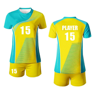 2025 venta al por mayor de alta calidad de impresión por sublimación uniforme de voleibol diseño profesional personalizado sublimado uniforme de voleibol - Product Image 4