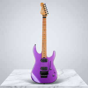 Guitare électrique haut de gamme SBS SS260, corps en aulne, manche en érable flammé torréfié, frettes jumbo en acier inoxydable, tremolo Floyd Rose, Alnico - Product Image 1