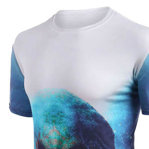 Camiseta de Sublimación para Hombre con Cuello Redondo, Camiseta de Sublimación con Diseño DE SU Propio Logotipo - Product Image 2