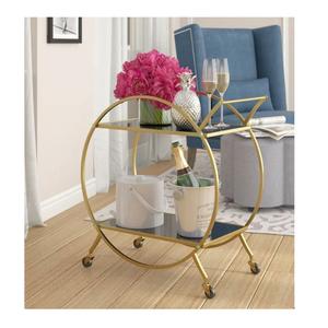 Black Powder Coated Metal <b>Trolley</b> Excellent Quality handmade Serving Cart Classic Stylish Designer New Metal <b>Trolley</b> - Product Image 2