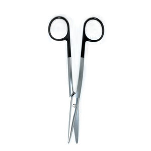 Ciseaux dorsaux Cottle à poignée de couleur noire Ciseaux tranchants en carbure de tungstène dentelé en acier inoxydable de haute qualité - Product Image 5