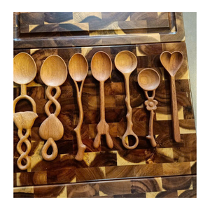 Ensemble cuillère en bois avec spatule et fourchette pour cuisines domestiques par Vietnam Exporter 99 Gold Data - Product Image 2