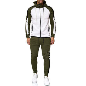 RENGVO ENTERPRISES Logo Hommes Automne Plus Size Sport Suits Respirant Coton/Polyester Léger Anti-Transpiration - Product Image 1
