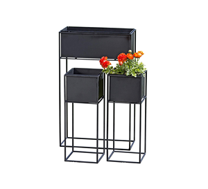 Jardinière design en métal faite à la main Jardinière de fleurs de qualité supérieure avec support Jardinière décorative intérieure et extérieure pour le jardin - Product Image 6