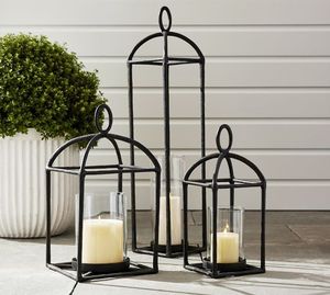 Elegant <b>Large</b> Iron Candle <b>Lantern</b> For Event Decoration Hotels Restaurants And Special Cultural Religious Gatherings - Product Image 4