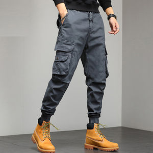 Techwear Cargo personnalisé pour hommes, pantalons, Jogging à coupe ample, Jogging cargo pour hommes de style baggy avec plusieurs poches Joggers cargo - Product Image 5