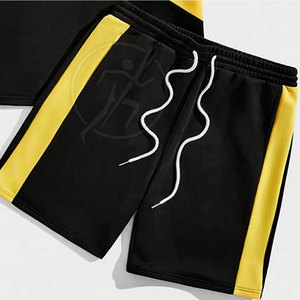 Última moda desgaste camiseta y pantalones cortos conjunto para hombres tamaño personalizado y color hombres camiseta y pantalones cortos conjunto para adultos - Product Image 3