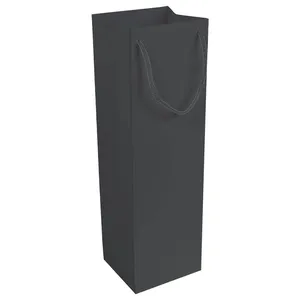 Portabottiglie in Carta Laminata Personalizzato, Gadget Promozionale per lo Shopping - Product Image 3